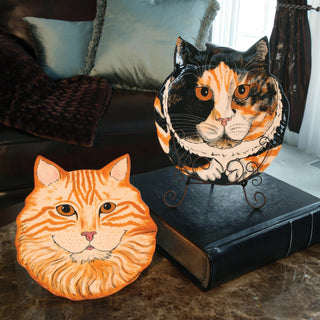 Julius Orange Tabby - 11.5" Cat Plate