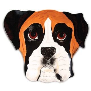 Tyson Boxer - 10" Dog Plate