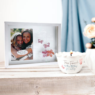 Sisters 9.5" x 7.5" Shadow Box Frame (Holds 4" x 6" Photo)