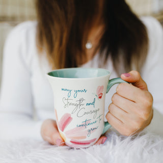 Strength & Courage 16 oz Cup