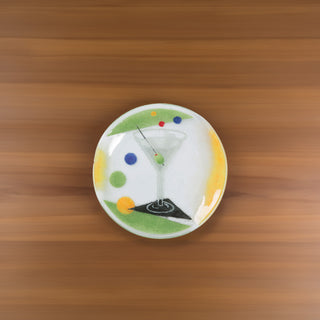 Cocktails Martini 8" Round Plate