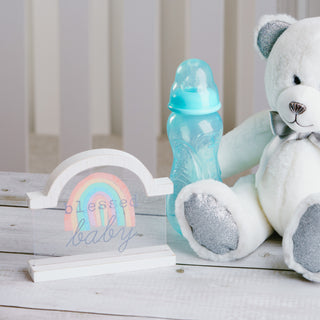 Blessed Baby 5" Self-Standing Plaque