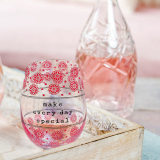 Special 18 oz Stemless Wine Glass