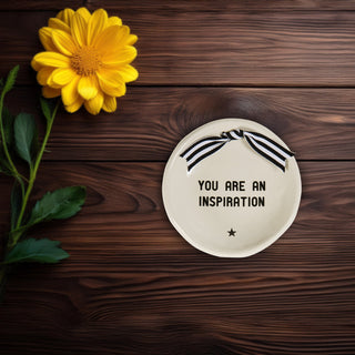 Inspiration 4.25" Round Keepsake Dish