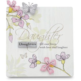 Daughter 5" x 4.75" Self-Standing Plaque