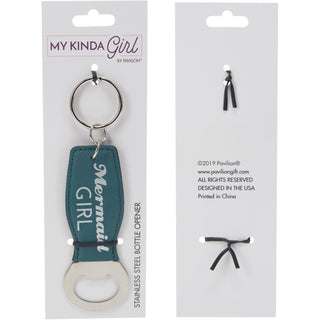 Mermaid Bottle Opener Keyring