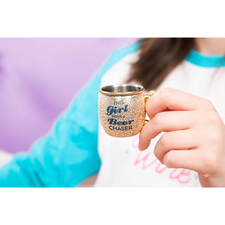 This Girl 2 oz Stainless Steel Moscow Mule Shot Glass