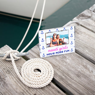 Nauti Girl 9.25"x7.25" Frame (Holds 6" x 4" Photo)