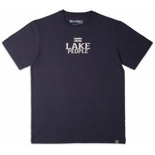Lake People Small Navy Unisex T-Shirt