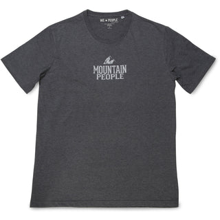 Mountain People Large Gray Unisex T-Shirt