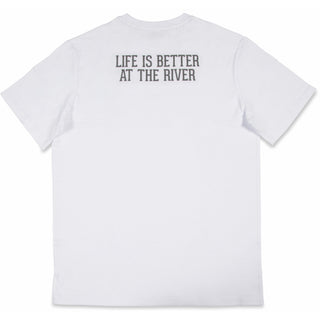 River People Small White Unisex T-Shirt