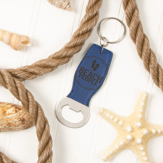 Beach People Bottle Opener Keyring