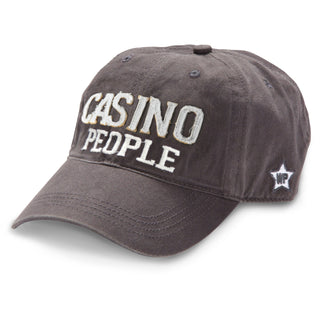 Casino People White Adjustable Hat