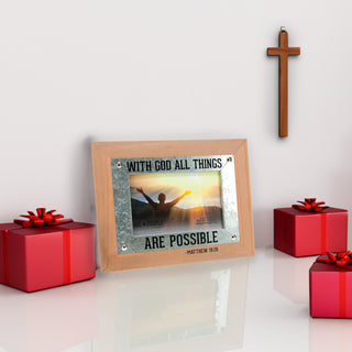 Jesus Lovin' People 9.5" x 7.5" Frame (Holds 6" x 4" Photo)