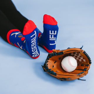 Baseball Life S/M Unisex Socks
