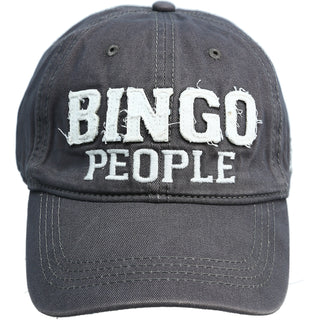 Bingo People White Adjustable Hat