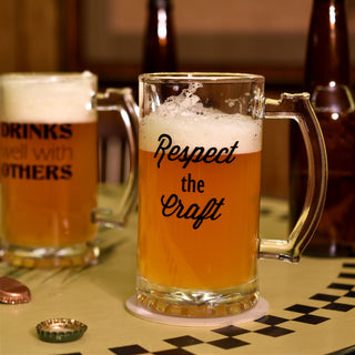 Respect 16 oz Beer Stein