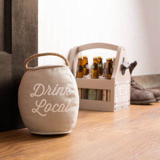 Drink Local 8" Barrel Door Stopper
