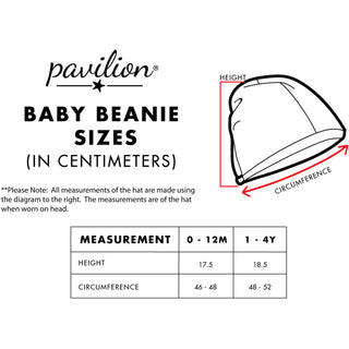 River Heathered Gray Beanie (0-12 Months)