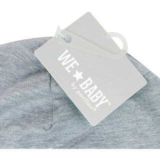 River Heathered Gray Beanie (0-12 Months)