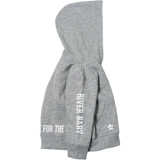 River 6-12 Months Gray Hoodie