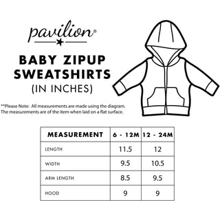 River 6-12 Months Gray Hoodie