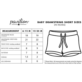 River 6-12 Months Gray Shorts