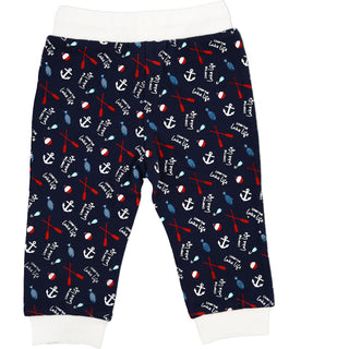 Lake Life 6-12 Months Blue Jogger Pant