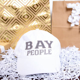Bay People Dark Gray Adjustable Hat