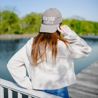 Seaside Dark Gray Adjustable Hat