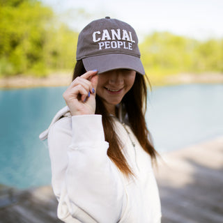 Canal Dark Gray Adjustable Hat