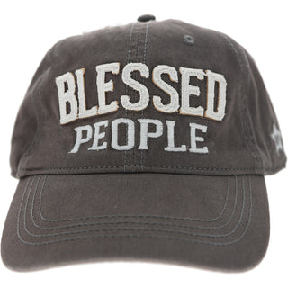 Blessed Dark Gray Adjustable Hat