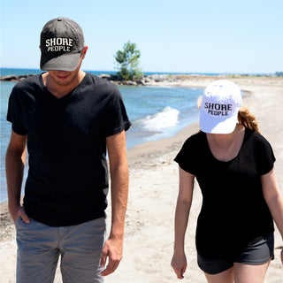 Shore Dark Gray Adjustable Hat