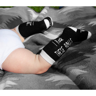 Rock Rolls 0-12 Months Baby Knee Highs