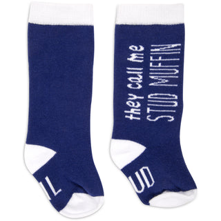 Stud Muffin 0-12 Months Baby Knee Highs