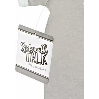 Get A Drink 12-24 Months Gray Bodysuit