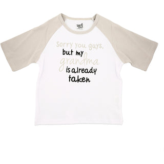 Grandma is Taken 2T 3/4 Length Gray Sleeve Shirt