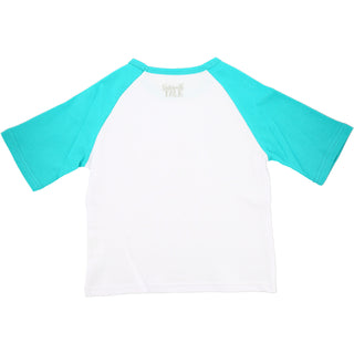 Dog Did It 2T 3/4 Length Teal Sleeve Shirt