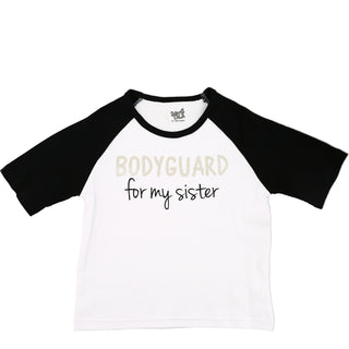 Bodyguard 2T 3/4 Length Black Sleeve Shirt
