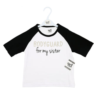 Bodyguard 2T 3/4 Length Black Sleeve Shirt