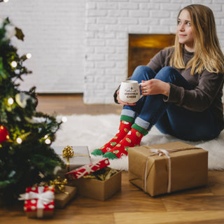 Christmas Cheer 15.5 oz Mug and Sock Set