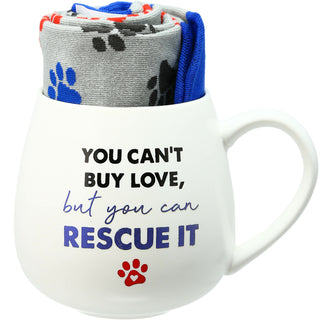 Rescue 15.5 oz Mug and Sock Set