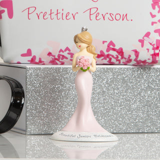 Junior Bridesmaid 4.5" Ornament