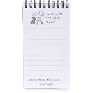 Mother of the Groom 80 Page Notepad with Easel