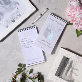 Mother of the Groom 80 Page Notepad with Easel
