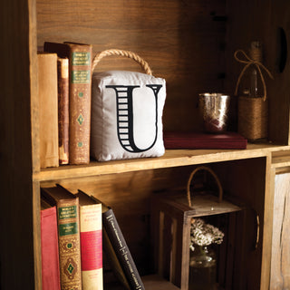 U 5" x 6" Gray Door Stopper