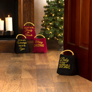 Baby 5" x 6" Velvet Door Stopper