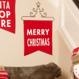Merry Christmas 14" x 16" Banner