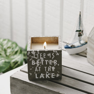 Lake 8 oz - 100% Soy Wax Candle Scent: Serenity