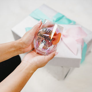You're Essential 18 oz Stemless Wine Glass